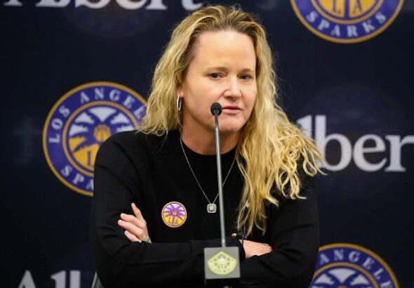 Los Angeles Sparks fire head coach Lynne Roberts after two seasons.