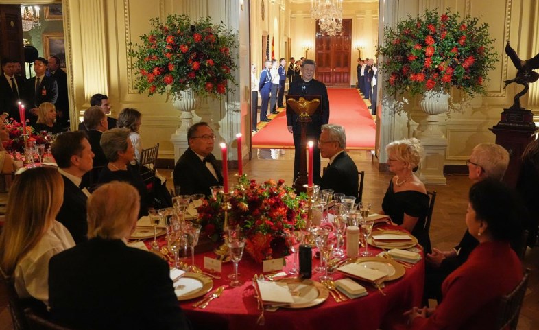 Melania Trump's unusual state dinner look nodded to Chinese culture.