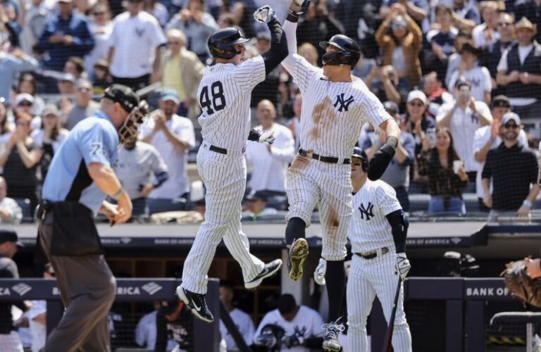 Yankees watch Rays party but NY is still AL's team to beat without Judge..