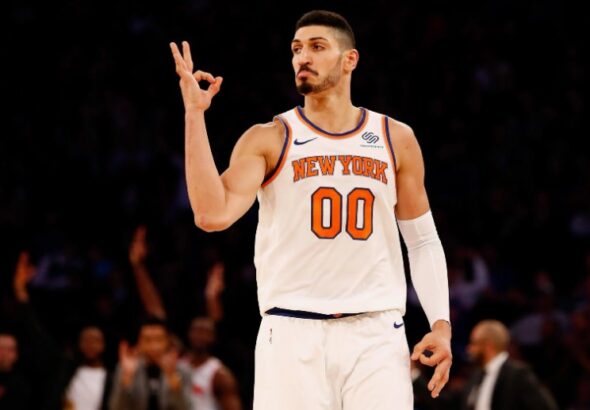 Enes Kanter Freedom not allowed in for Game 3 of WNBA Finals after refusing suite.
