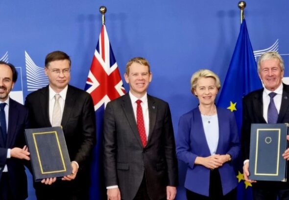 Four European countries sign free trade agreement