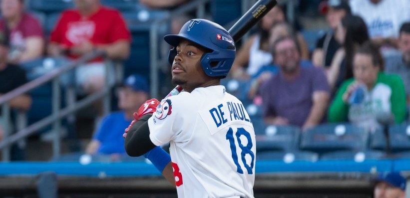 Josue De Paula embracing new Dodgers role.