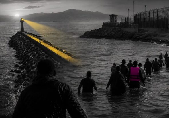 Last migrant camp dismantled in Ceuta after summer crisis.