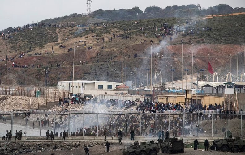 Last migrant camp dismantled in Ceuta after summer crisis..