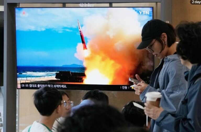 North Korean military fired ballistic missile with integrated AI