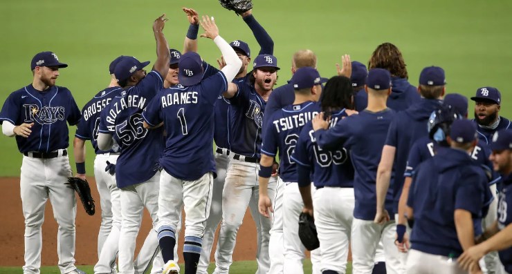 Rays sweep Yankees out of MLB playoffs to reach AL Championship.
