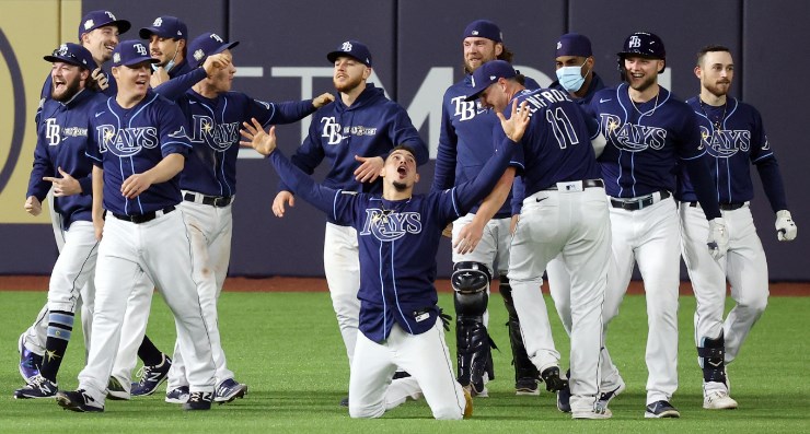 Rays sweep Yankees out of MLB playoffs to reach AL Championship..