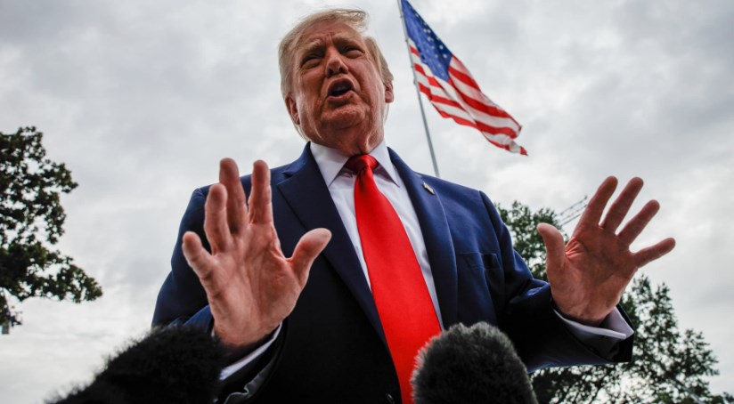 Trump announces building of biggest steel plant in US history.
