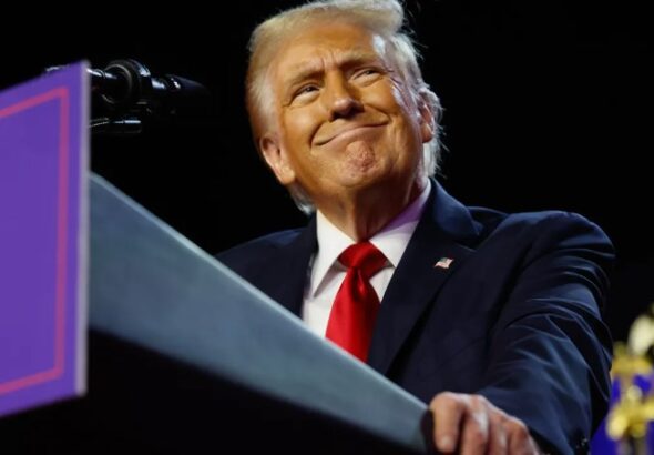 Trump approval rating falls to career low in new poll