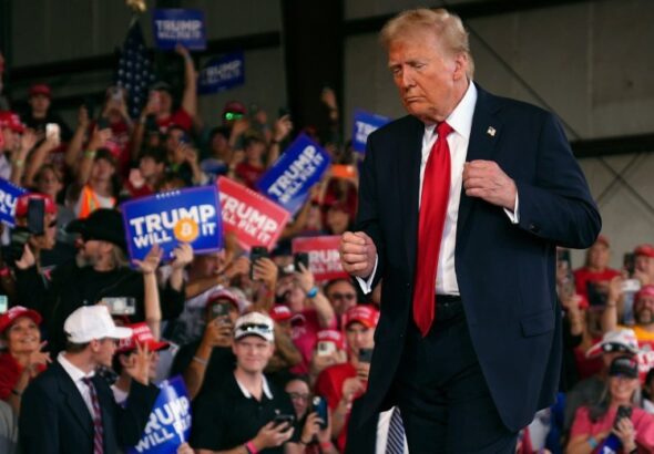 Trump hits new polling lows as Election Day looms.