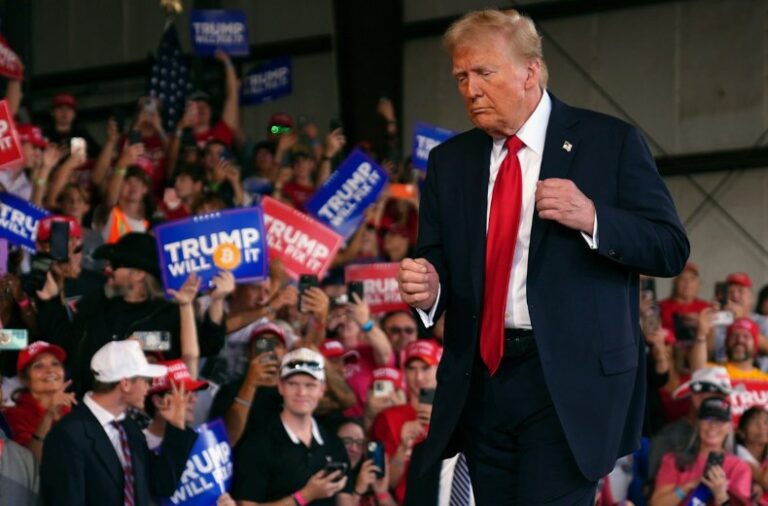 Trump hits new polling lows as Election Day looms.