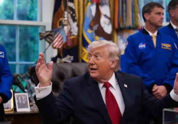 Trump on Columbus Day