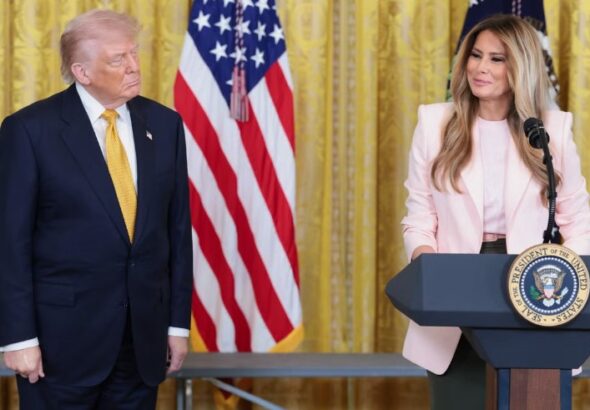 Trump praises Melania for brokering humanitarian pause in Ukrainian