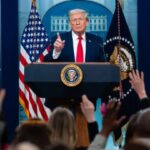 Trump says checks to voters are from economic growth