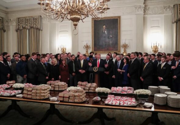 Trump team seizes on Obama's Cheesecake Factory jab