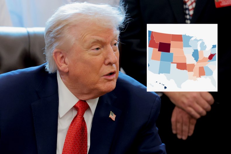 Trump's approval rating hits record low in poll as midterms near