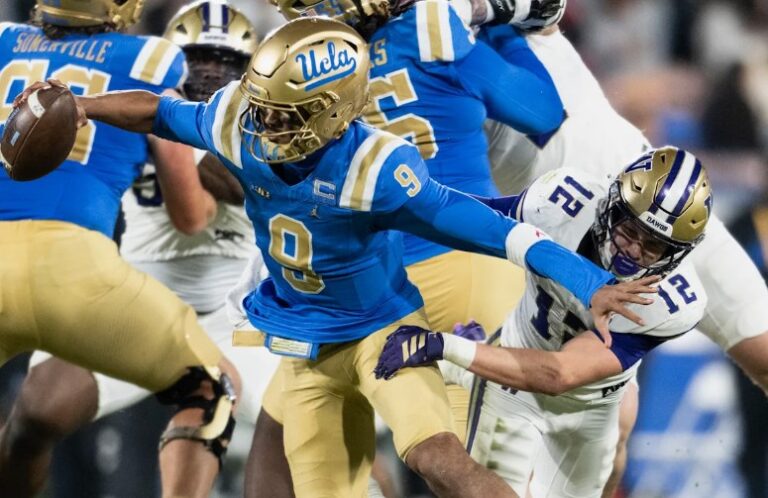 UCLA lost quarterback Nico Iamale