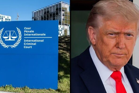 US sanctions the ICC after former judge wins the Nobel Peace Prize .