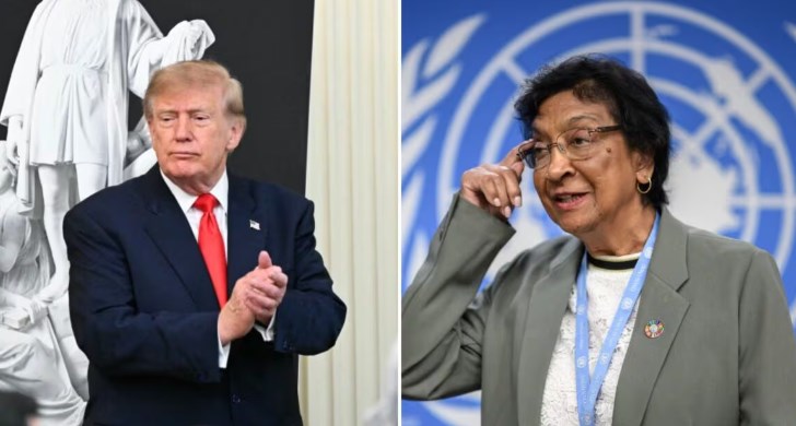 US sanctions the ICC hours after former judge wins Nobel Peace Prize.
