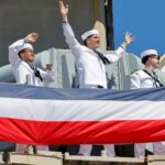 USS Abraham Lincoln arrives in San Diego.